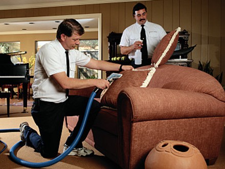 家庭沙发餐椅清洗服务流程-企家